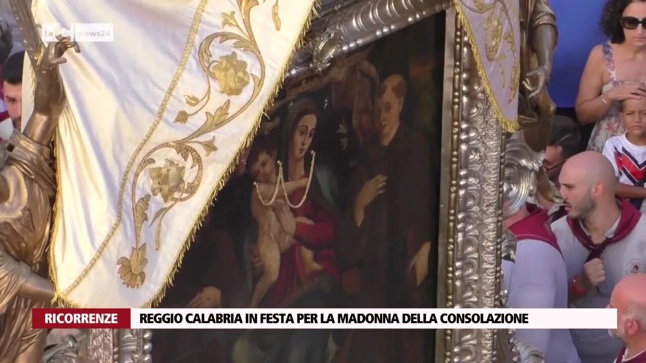 Reggio Calabria in festa per la Madonna della Consolazione