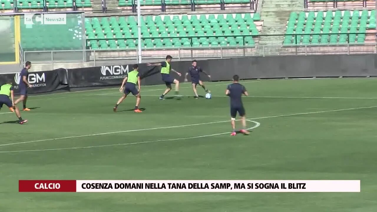 Cosenza nella tana della Samp, ma si sogna il blitz