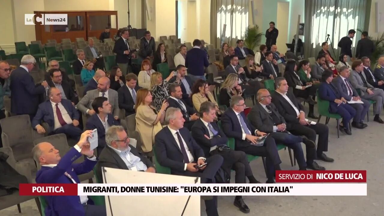 Migranti, donne tunisine: "Europa si impegni con Italia"