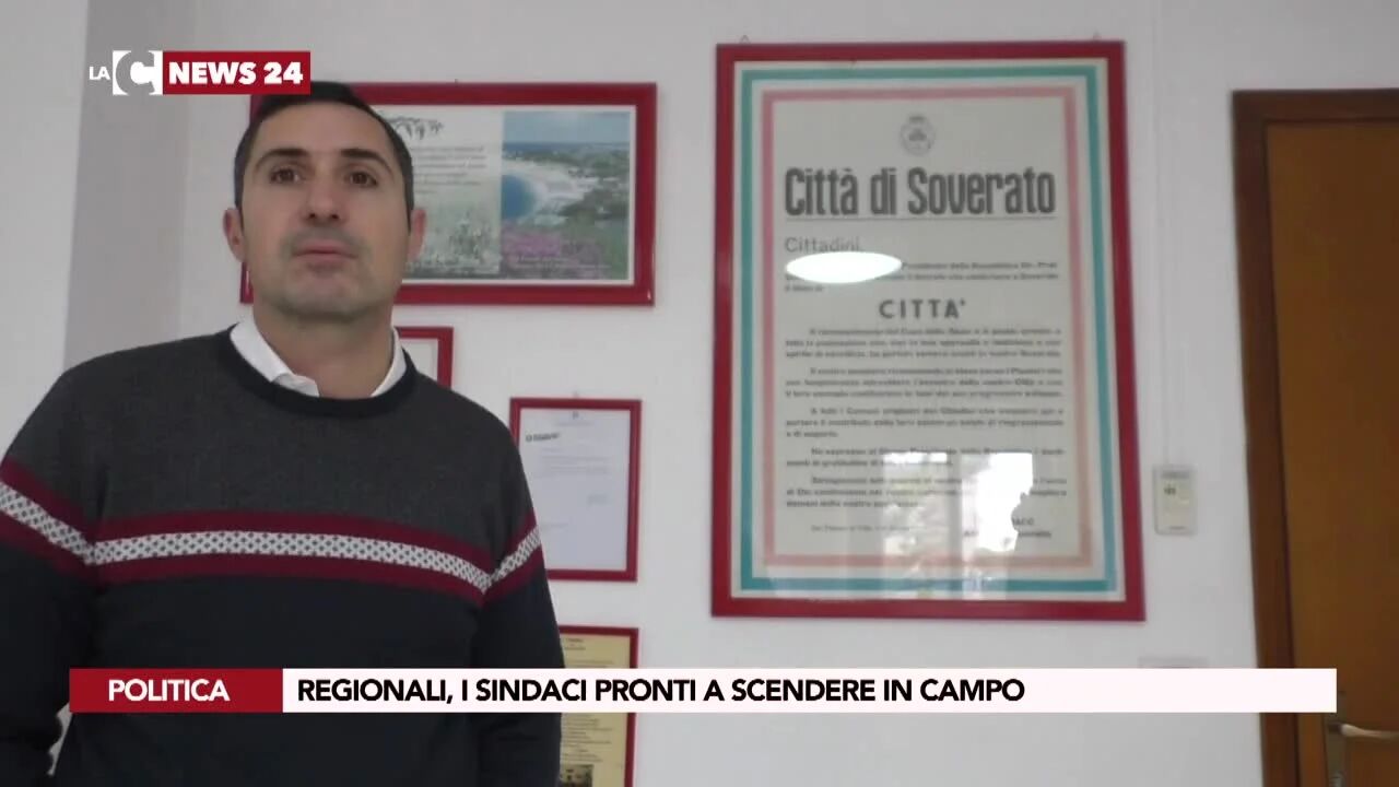 Regionali, i Sindaci pronti a scendere in campo