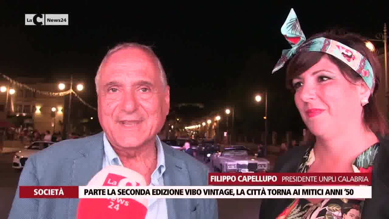 Parte la seconda edizione di Vibo Vintage, la città torna ai mitici anni ‘50
