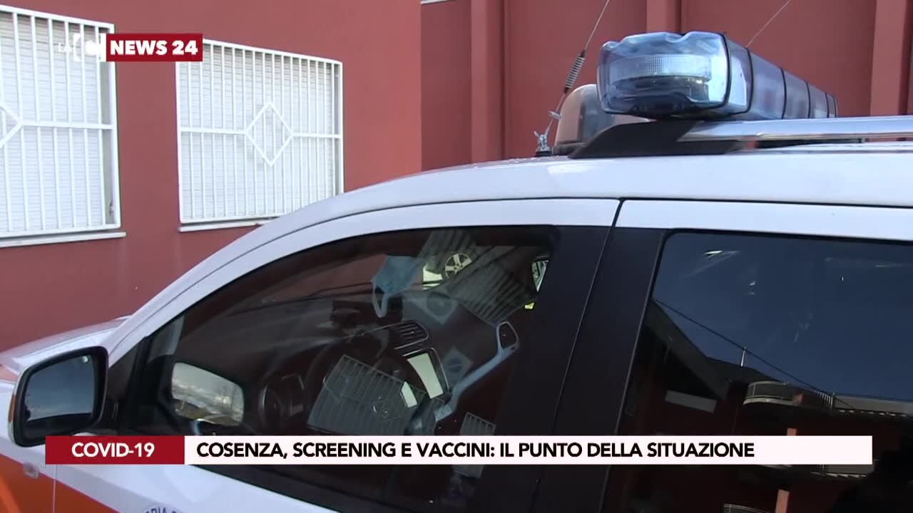 Cosenza, screening e vaccini: il punto della situazione