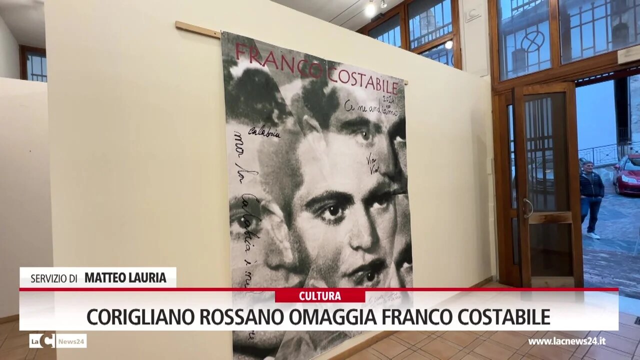 Corigliano Rossano omaggia Franco Costabile