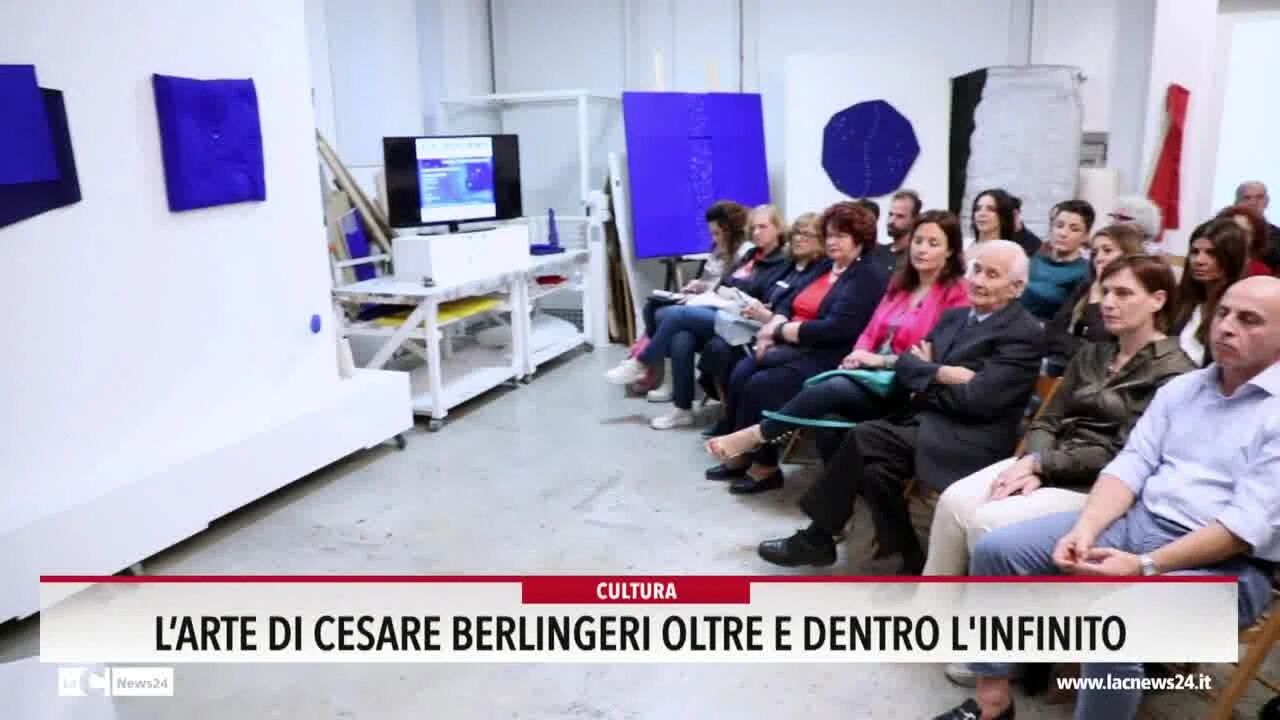 L’arte di Cesare Berlingeri oltre e dentro l'infinito