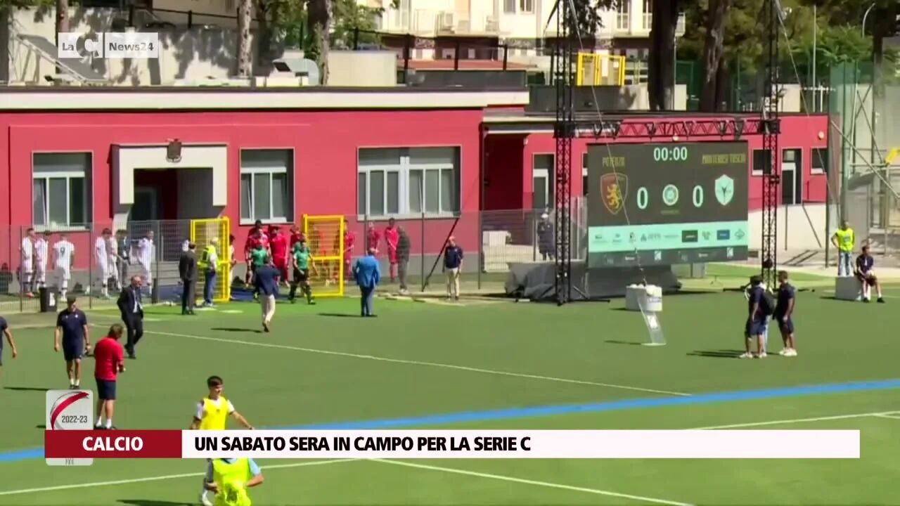 Un sabato sera in campo per la Serie C