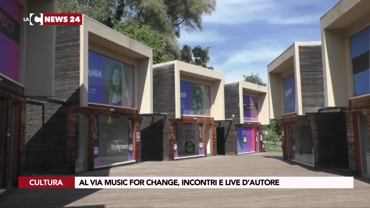 Al via Music For Change, incontri e live d’autore