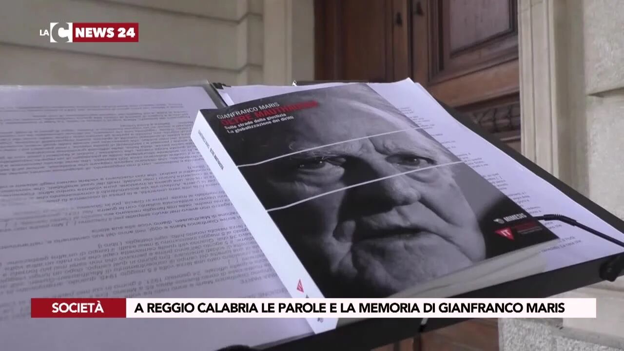 A Reggio Calabria le parole e la memoria di Gianfranco Maris