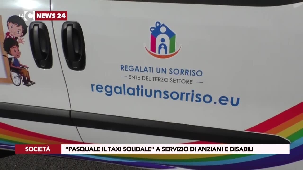 "Pasquale il taxi solidale" a servizio di anziani e disabili