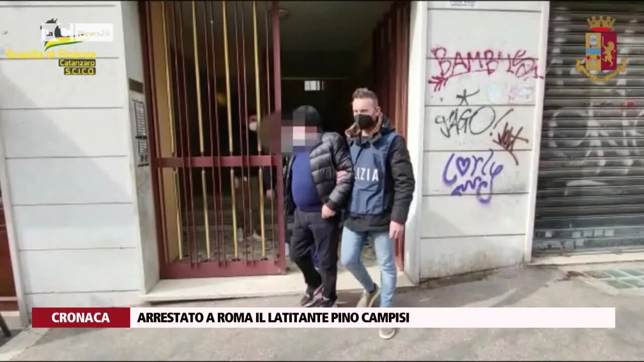 Arrestato a Roma il latitante Pino Campisi