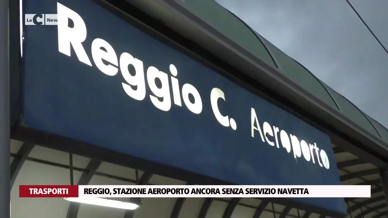 Reggio, stazione Aeroporto ancora senza servizio navetta