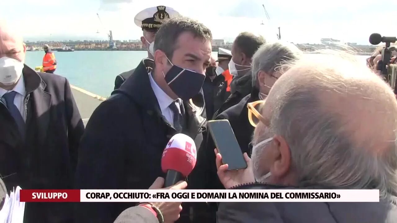 Corap, Occhiuto: «Fra oggi e domani la nomina del Commissario»