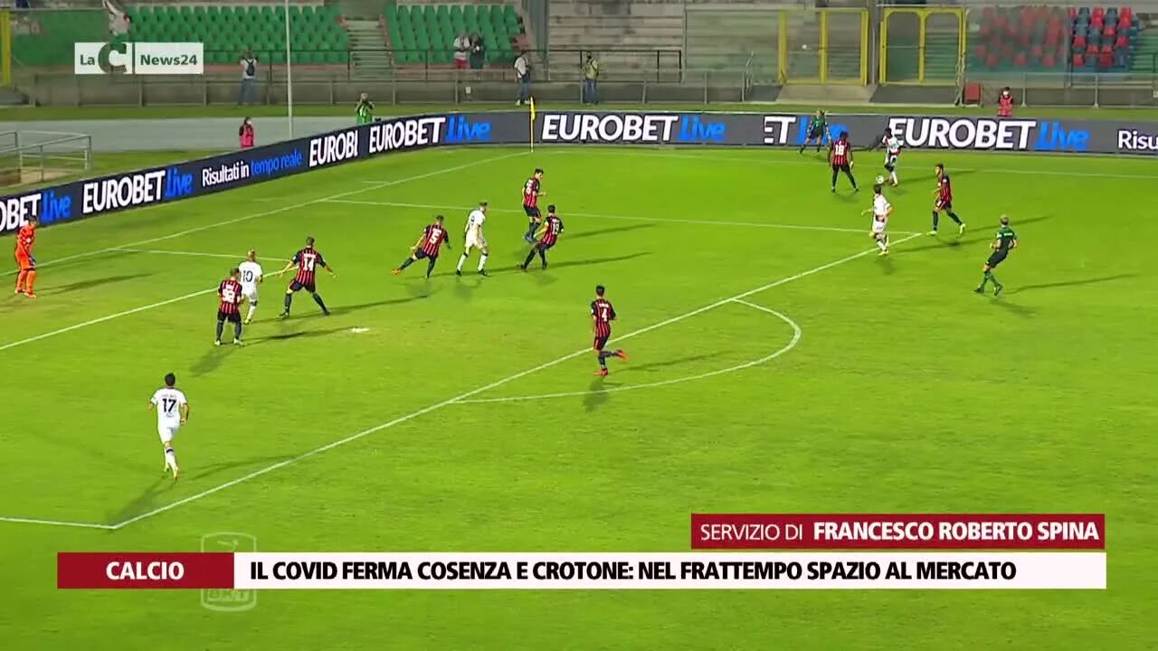 Il covid ferma Cosenza e Crotone, nel frattempo spazio al mercato