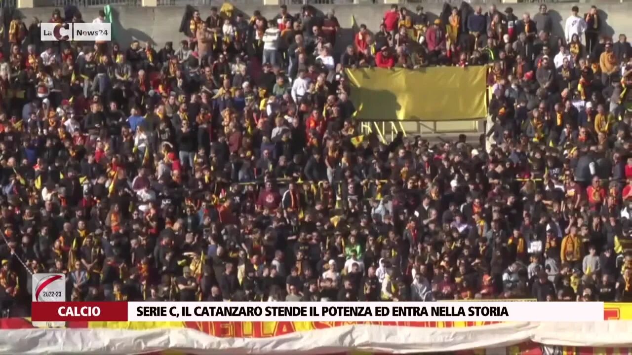 Serie C, il Catanzaro stende il Potenza ed entra nella storia