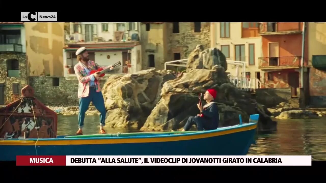 Alla salute, ecco il video ufficiale della canzone di Jovanotti girato interamente in Calabria