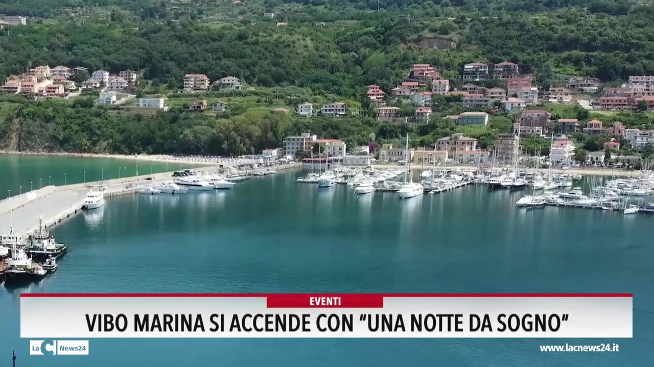 Vibo Marina è pronta per la sua “Notte da sogno” tra musica, arte e spettacolo diffuso sul lungomare - VIDEO