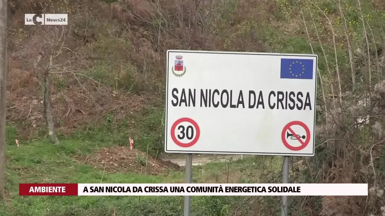 A San Nicola da Crissa una comunità energetica solidale