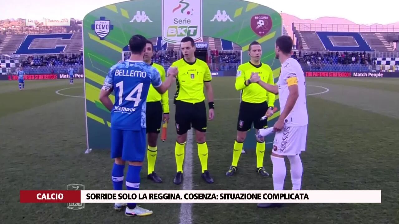 Sorride solo la Reggina. Cosenza: situazione complicata