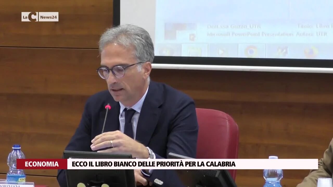 Ecco il libro bianco delle priorità per la Calabria