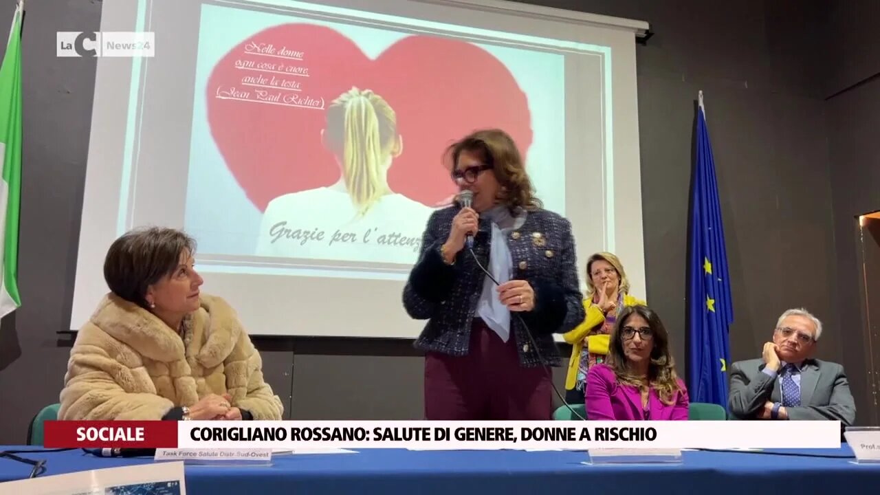 Corigliano Rossano: salute di genere, donne a rischio