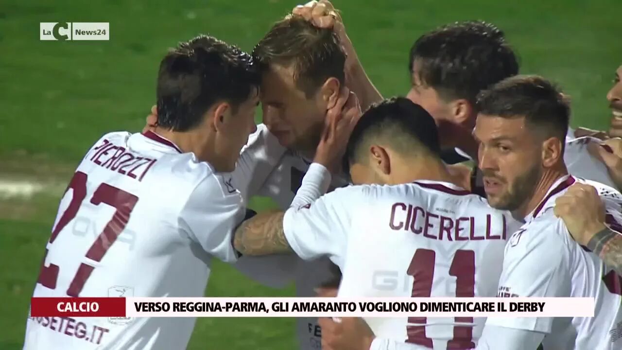Verso Reggina-Parma, gli amaranto vogliono dimenticare il derby