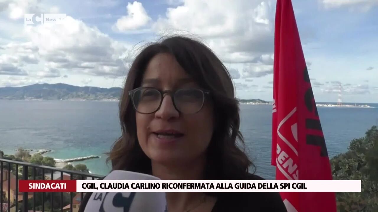 Cgil, Claudia Carlino riconfermata alla guida della Spi Cgil