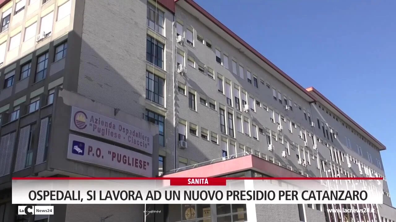 Parte l’iter per la realizzazione del nuovo ospedale di Catanzaro, Mancuso: «A breve il primo incontro»