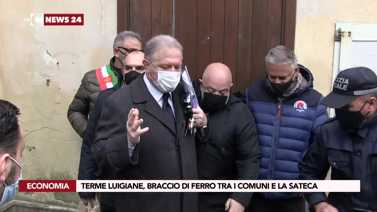 Terme Luigiane, braccio di ferro tra i comuni e la Sateca