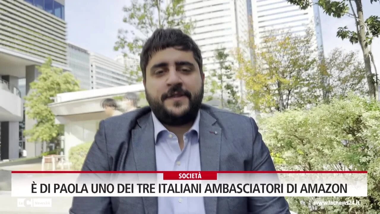 É di Paola uno dei tre Italiani ambasciatori di Amazon