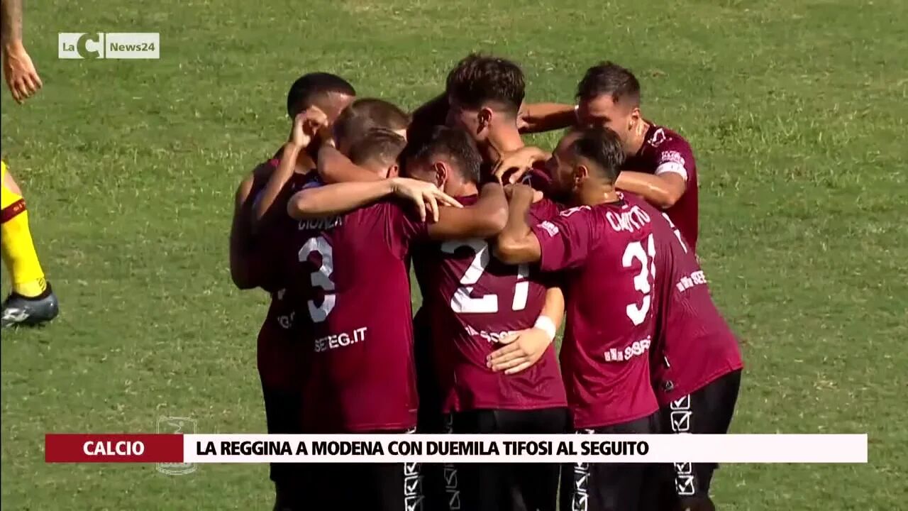 La Reggina a Modena con duemila tifosi al seguito