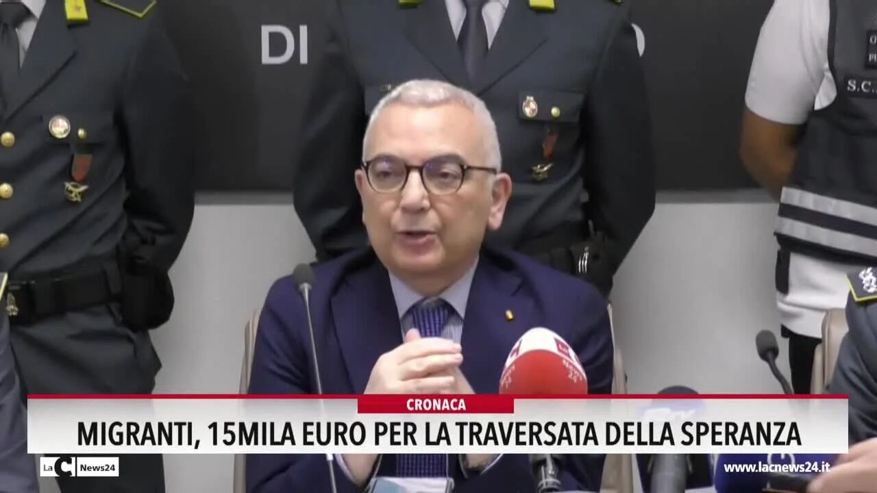 Migranti 15mila euro per la traversata della speranza