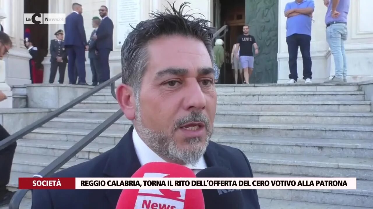 Reggio Calabria, torna il rito dell’offerta del cero votivo alla patrona