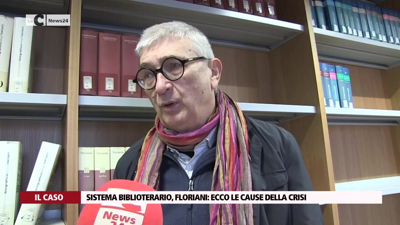 Sistema bibliotecario, Floriani ecco le cause della crisi