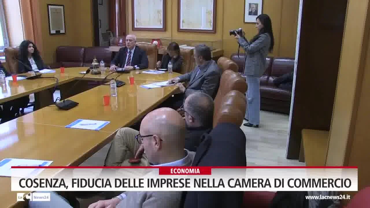 Cosenza, fiducia delle imprese nella camera di commercio