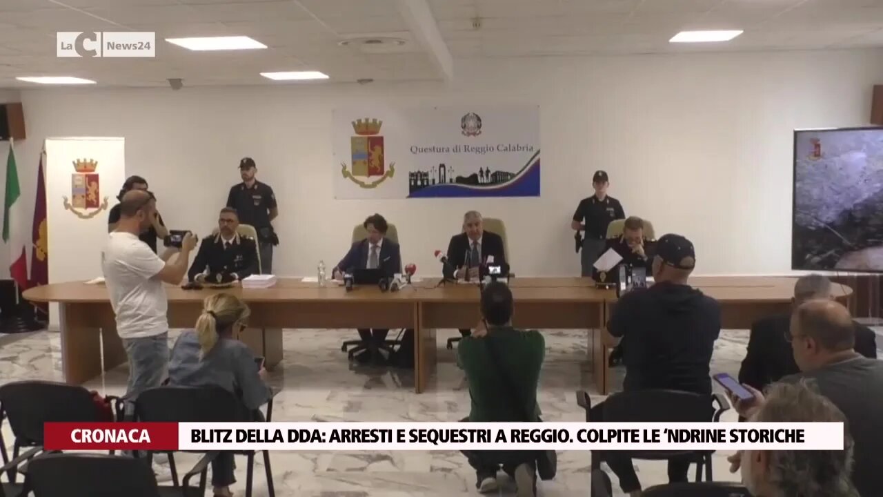 Blitz della Dda arresti e sequestri a Reggio. Colpite le ‘ndrine storiche