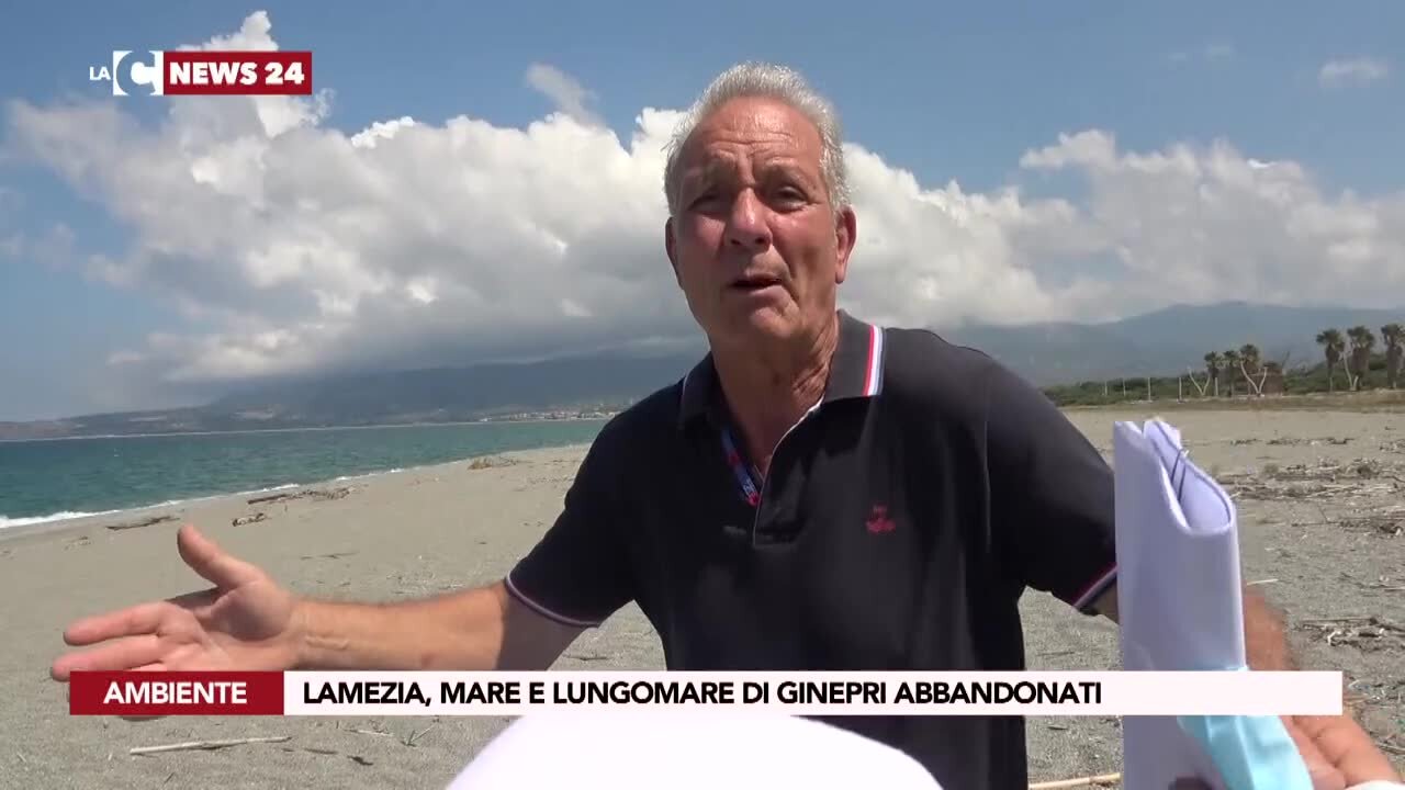 Lamezia, mare e lungomare di Ginepri abbandonati