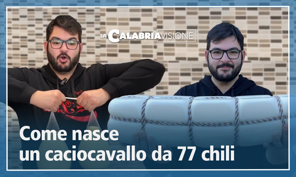 Come nasce un caciocavallo da 77 chili: la storia di Giuseppe, casaro di seconda generazione