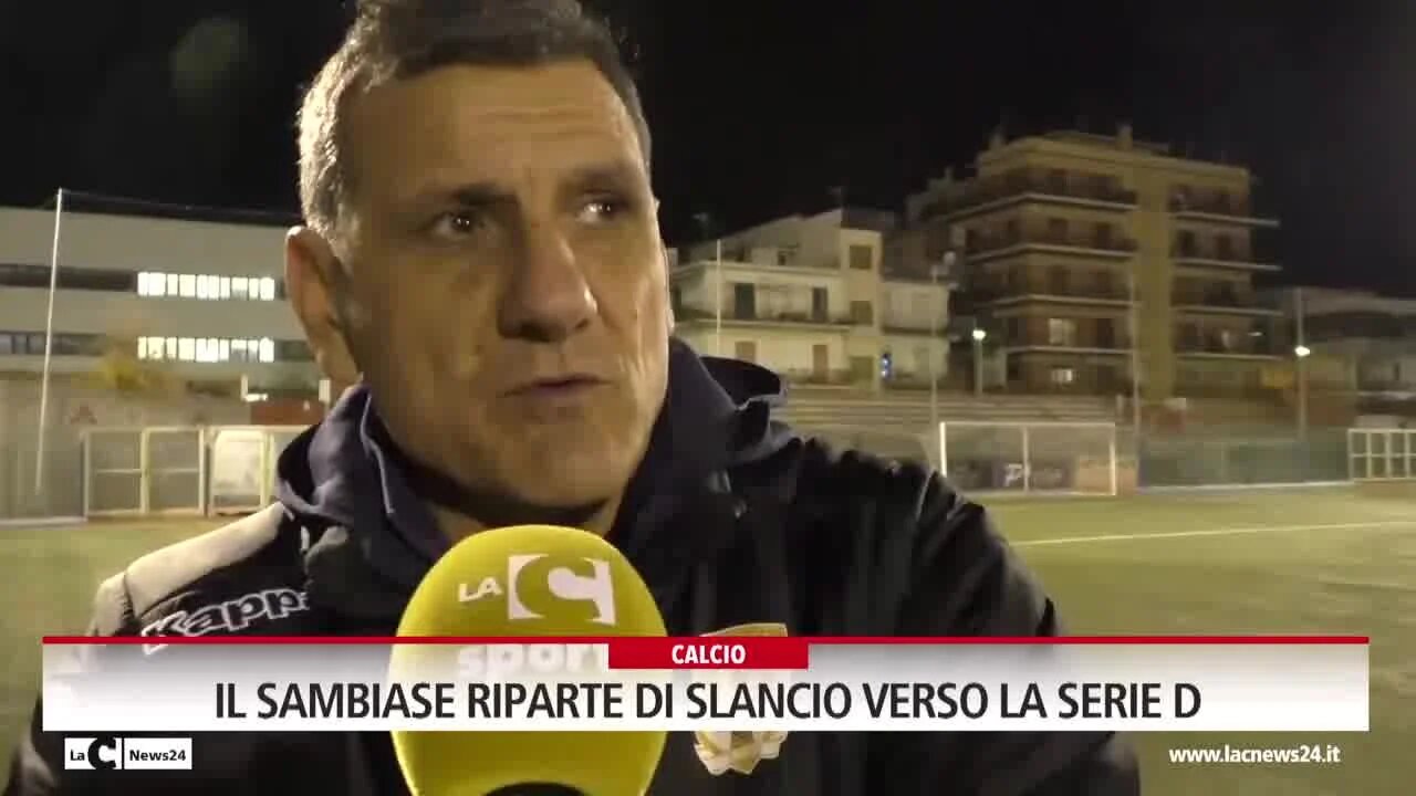 Il Sambiase riparte di slancio verso la Serie D