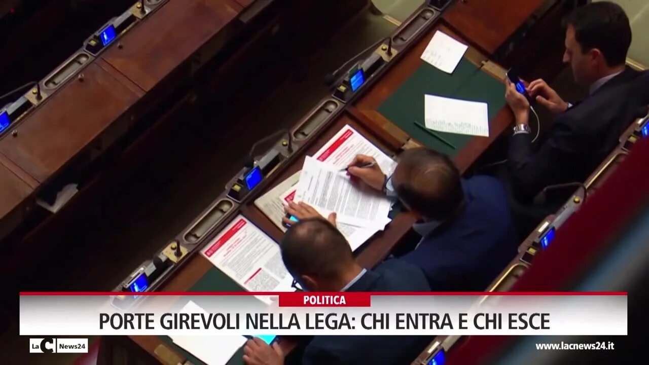 Porte girevoli nella Lega: chi entra e chi esce