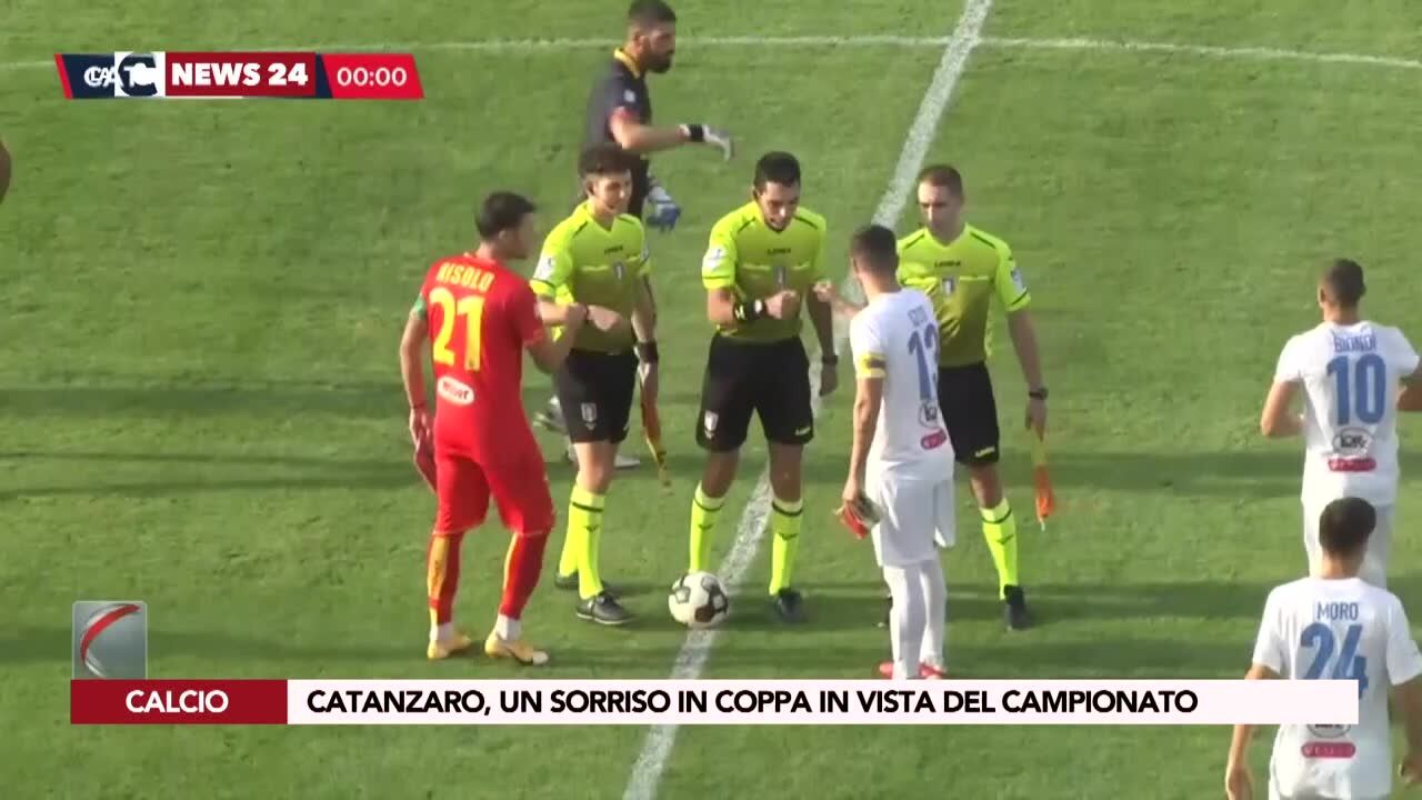 Catanzaro, un sorriso in coppa in vista del campionato