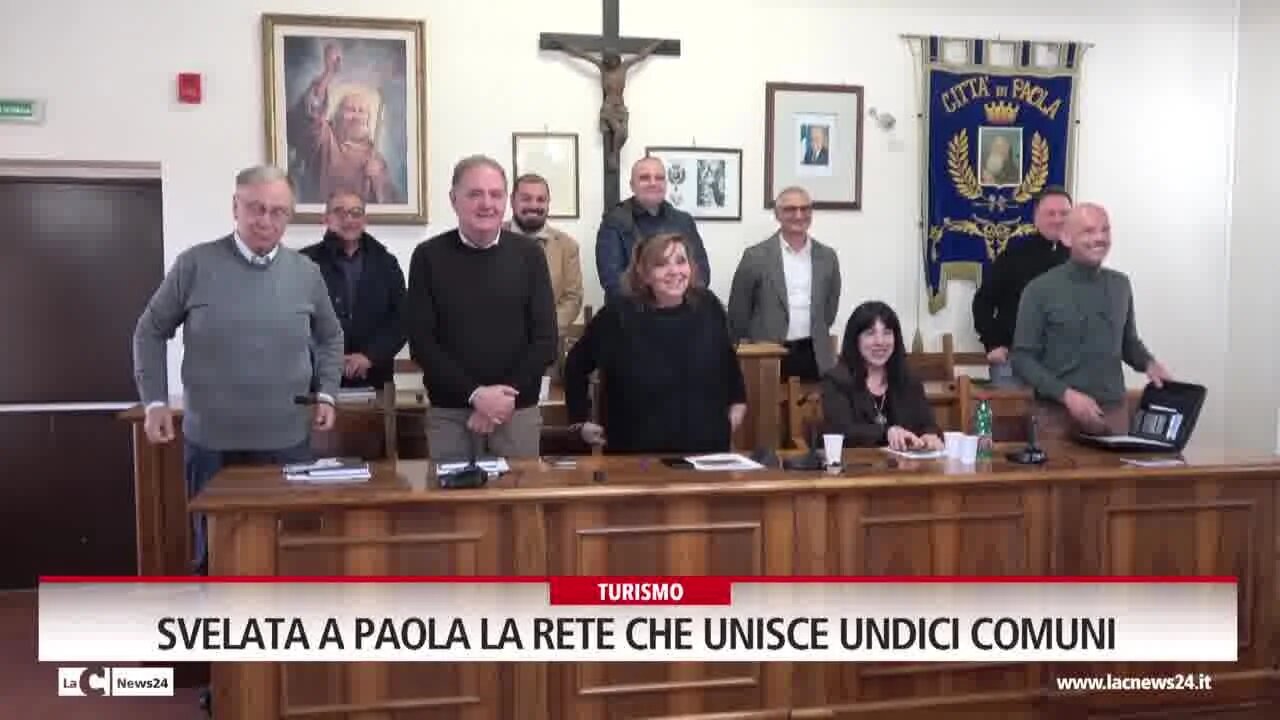 Svelata a Paola la rete che unisce undici comuni