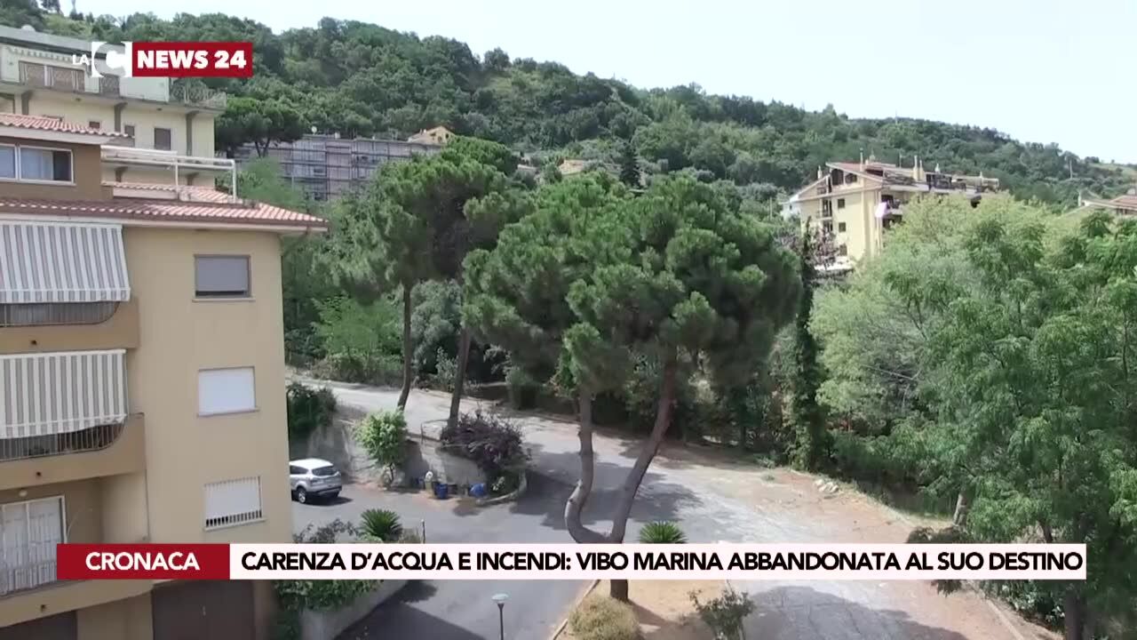 Carenza d’acqua e incendi: Vibo Marina abbandonata al suo destino