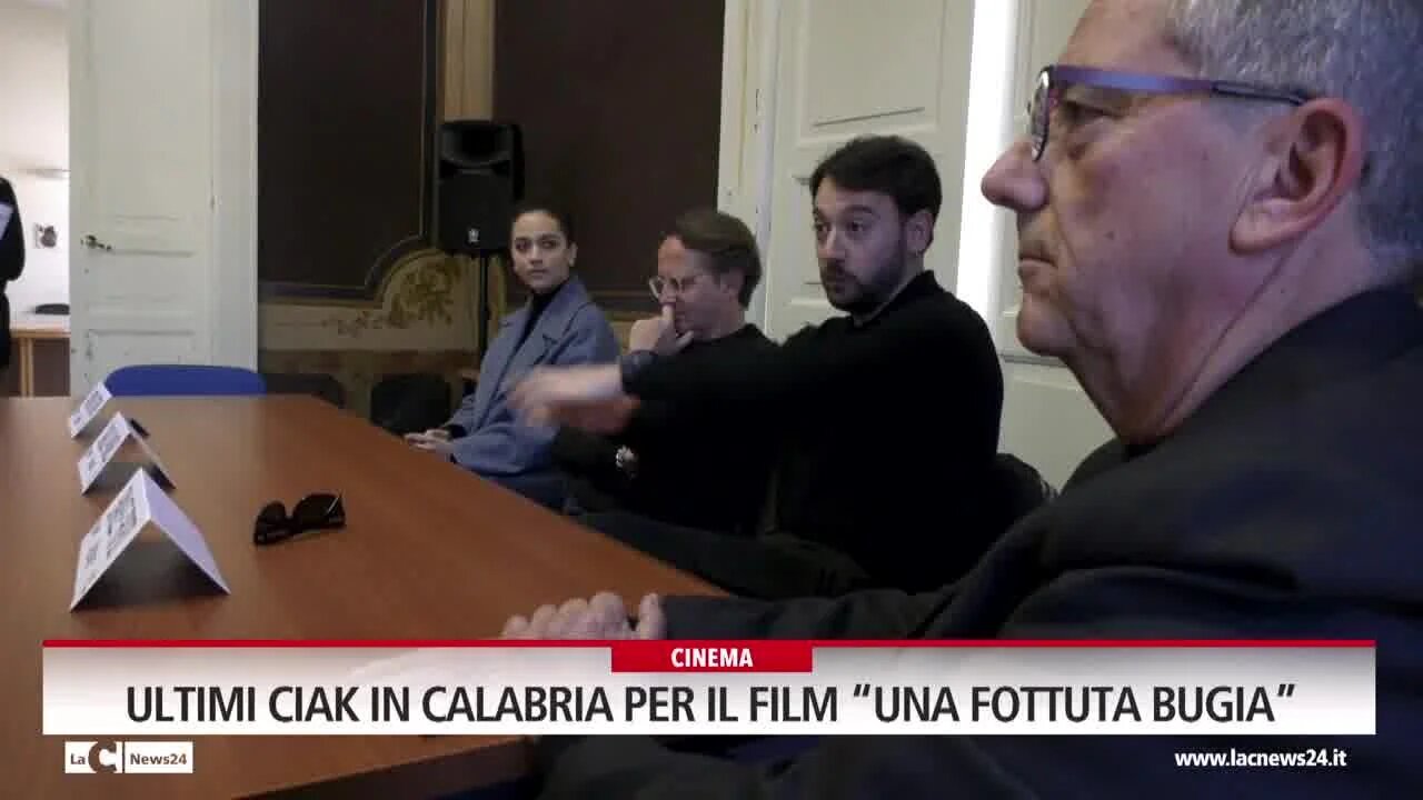 “Una fottuta bugia”, presentato a Lamezia Terme il film del regista Gianluca Ansanelli girato in Calabria