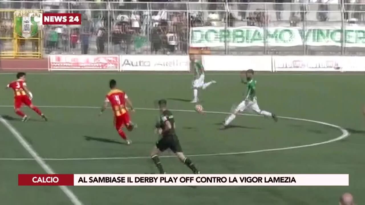 Al Sambiase il derby play off contro la Vigor Lamezia