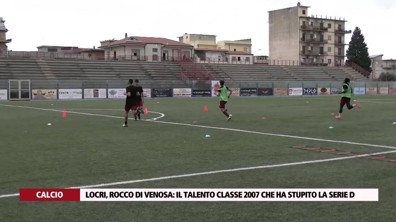 Locri, Rocco Di Venosa:  il talento classe 2007 che ha stupito la serie D