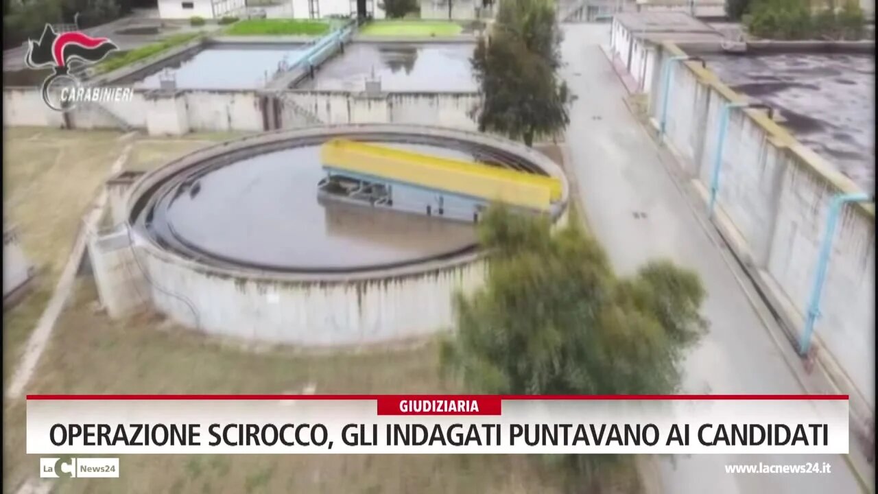 Operazione Scirocco, gli indagati puntavano ai candidati