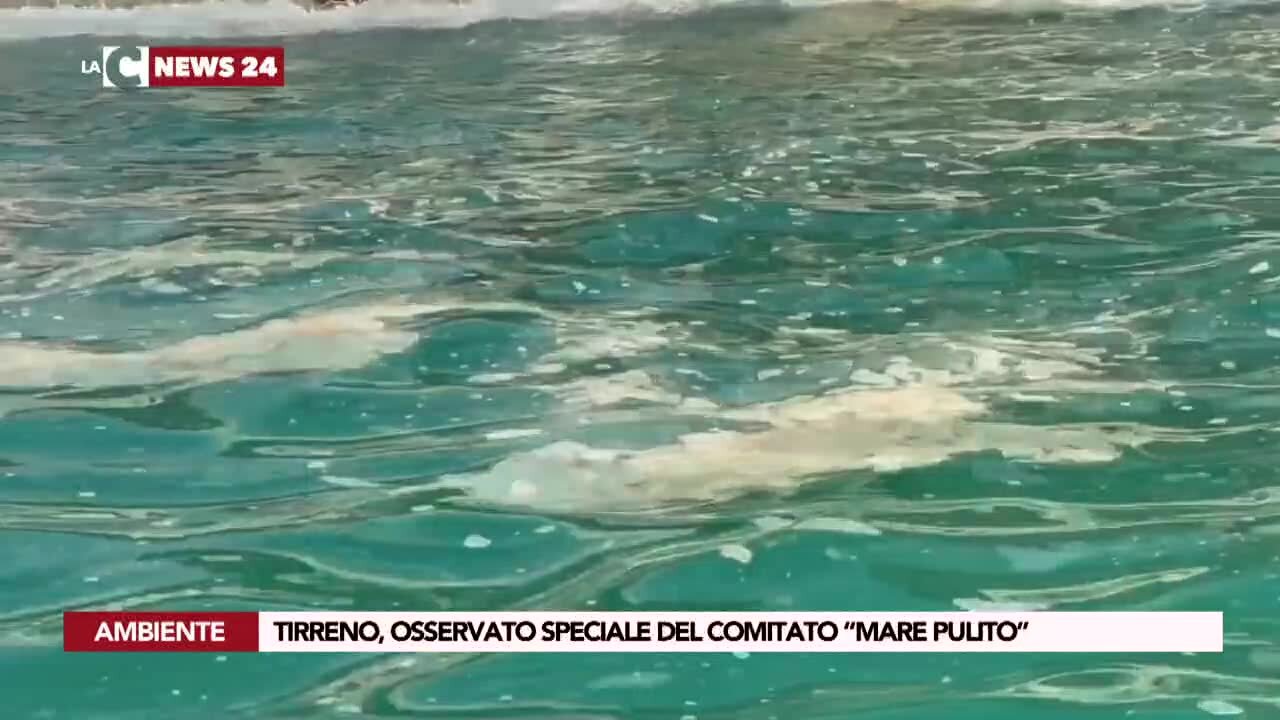 Tirreno, osservato speciale del comitato “Mare pulito”