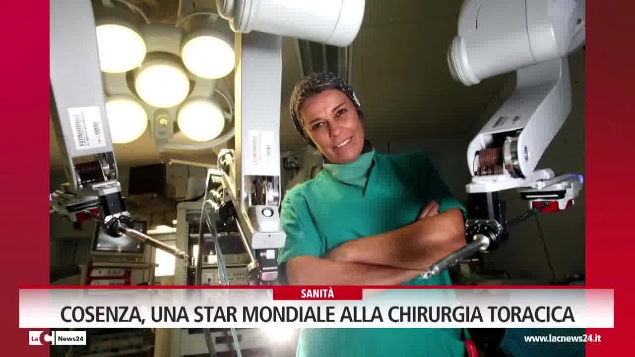 Cosenza, una star mondiale alla chirurgia toracica