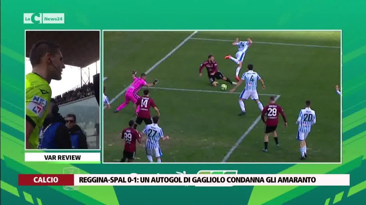 Reggina-Spal 0-1, un autogol di Gagliolo condanna gli amaranto