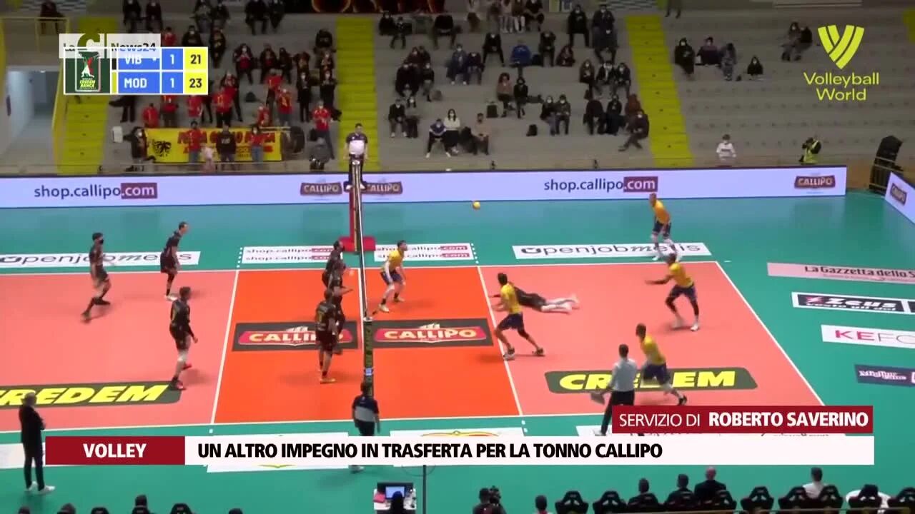 Un altro impegno in trasferta per la Tonno Callipo