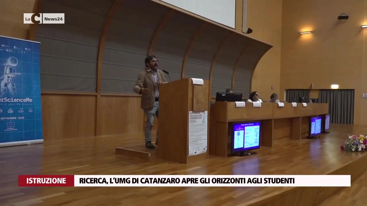 Ricerca, UMG Catanzaro apre orizzonti agli studenti